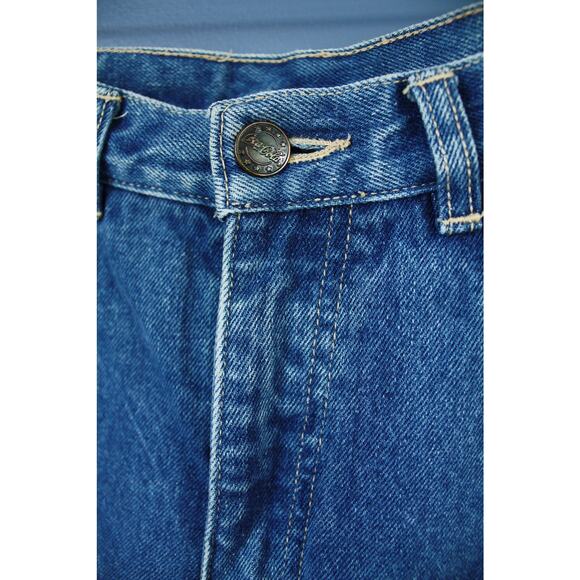Vintage 80s Coca‑Cola Jeans | High‑Waist Straight Leg Medium Wash Denim | 28" - Picture 4 of 8